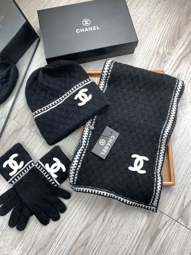 Chanel Caps Scarfs